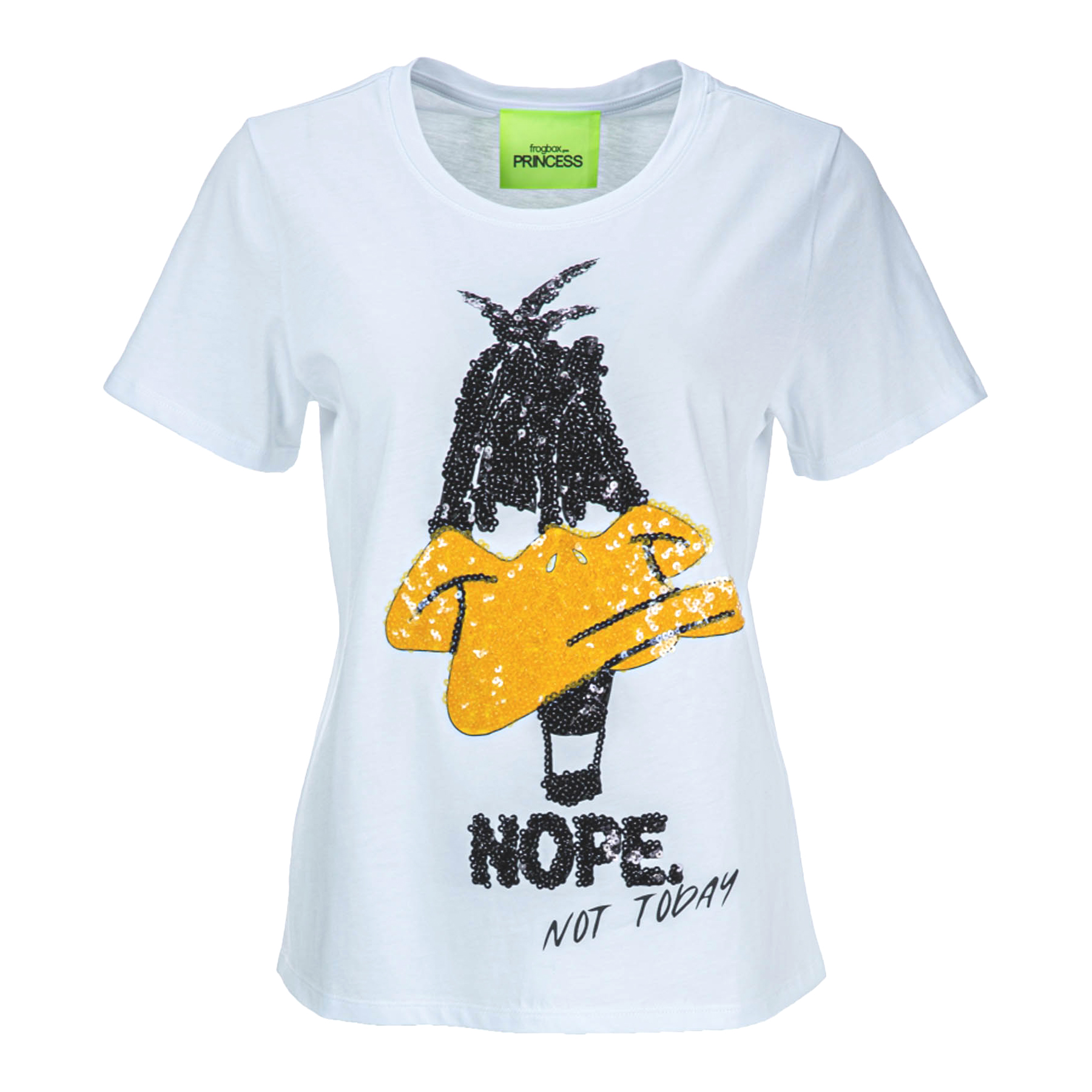Frogbox • Wit T-shirt Daffy • 36 thumbnail