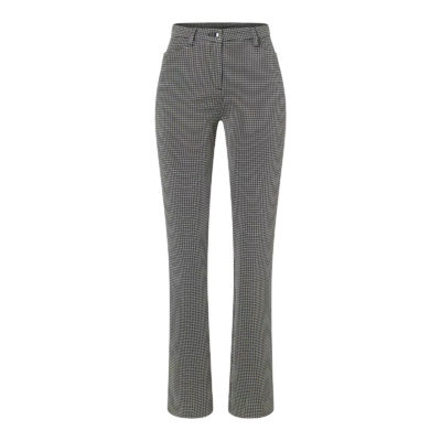 MAC • zwarte witte pantalon Bella