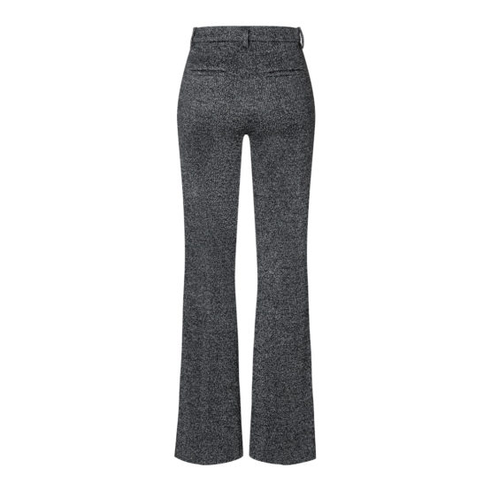 MAC • Joana broek zwart zilver sparkle spotted patern