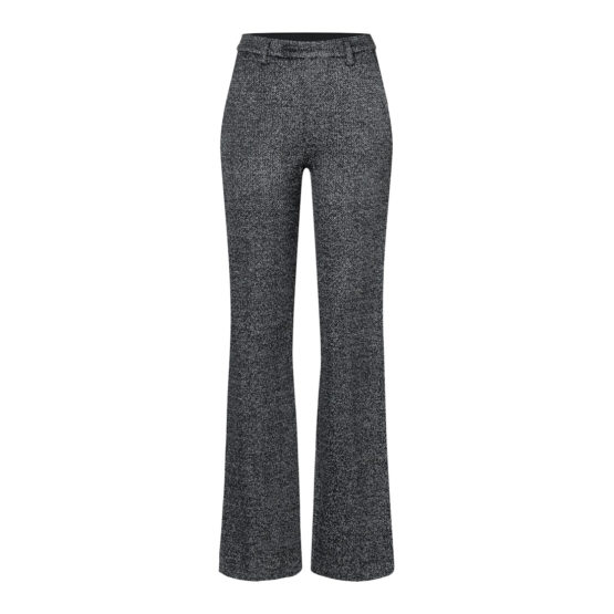 MAC • Joana broek zwart zilver sparkle spotted patern