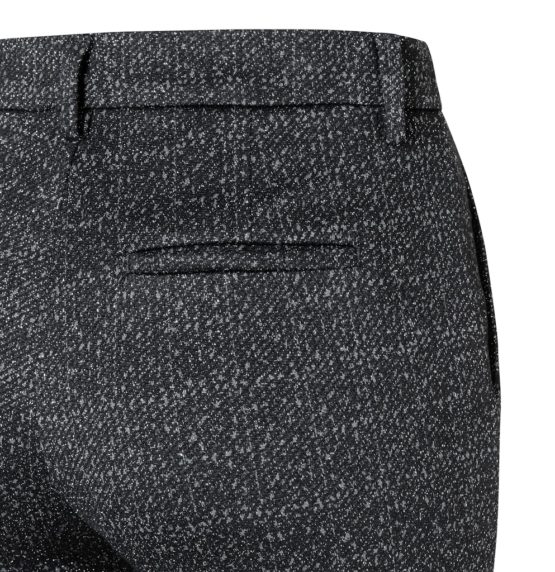 MAC • Joana broek zwart zilver sparkle spotted patern