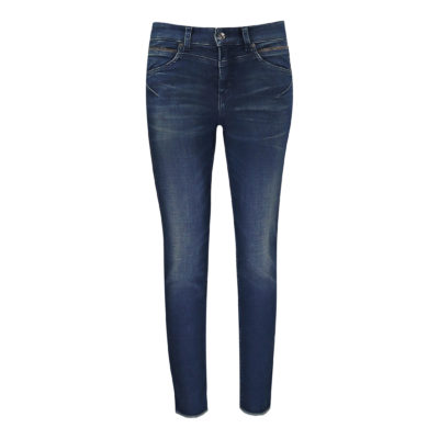 MAC • blauwe Rich Slim Chic chain jeans