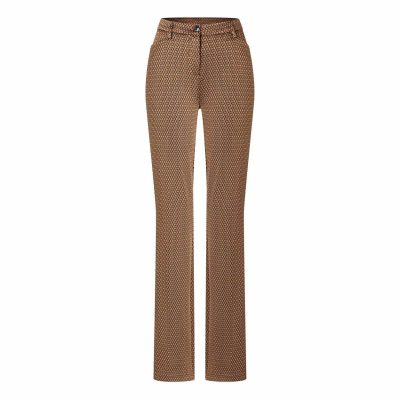 MAC • bruin zwarte pantalon Bella