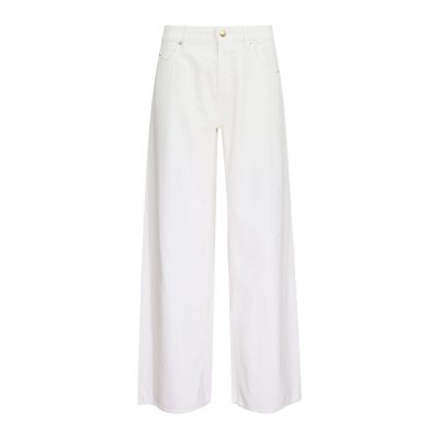 Cambio • wijde off white broek