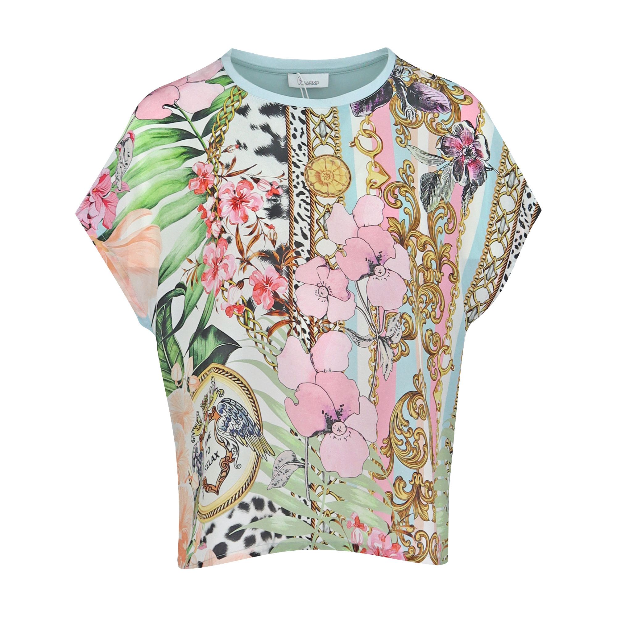 Princess Goes Hollywood • Zijden T-shirt Barok • 36