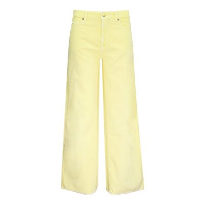 Cambio • wijde gele broek