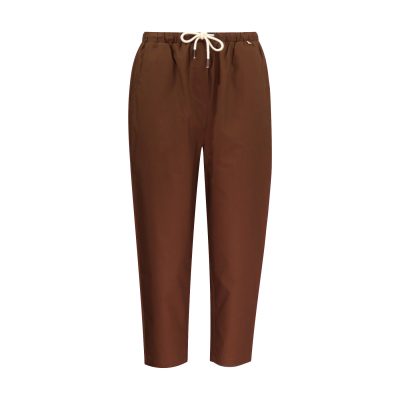 Verysimple • losvallende bruine driekwart broek