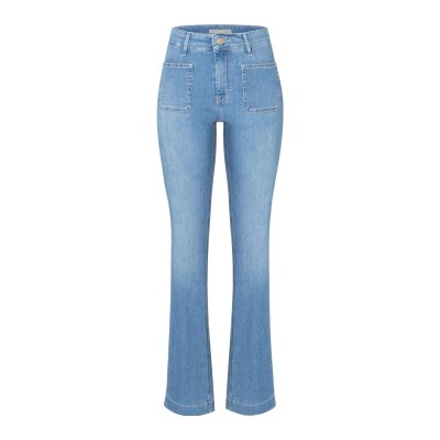 MAC • blauwe Boot smart pocket jeans