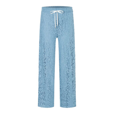 Cambio • blauwe kanten pantalon Clara
