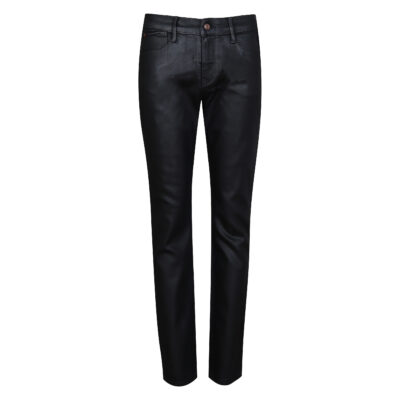 MAC • coated California Slim jeans zwart