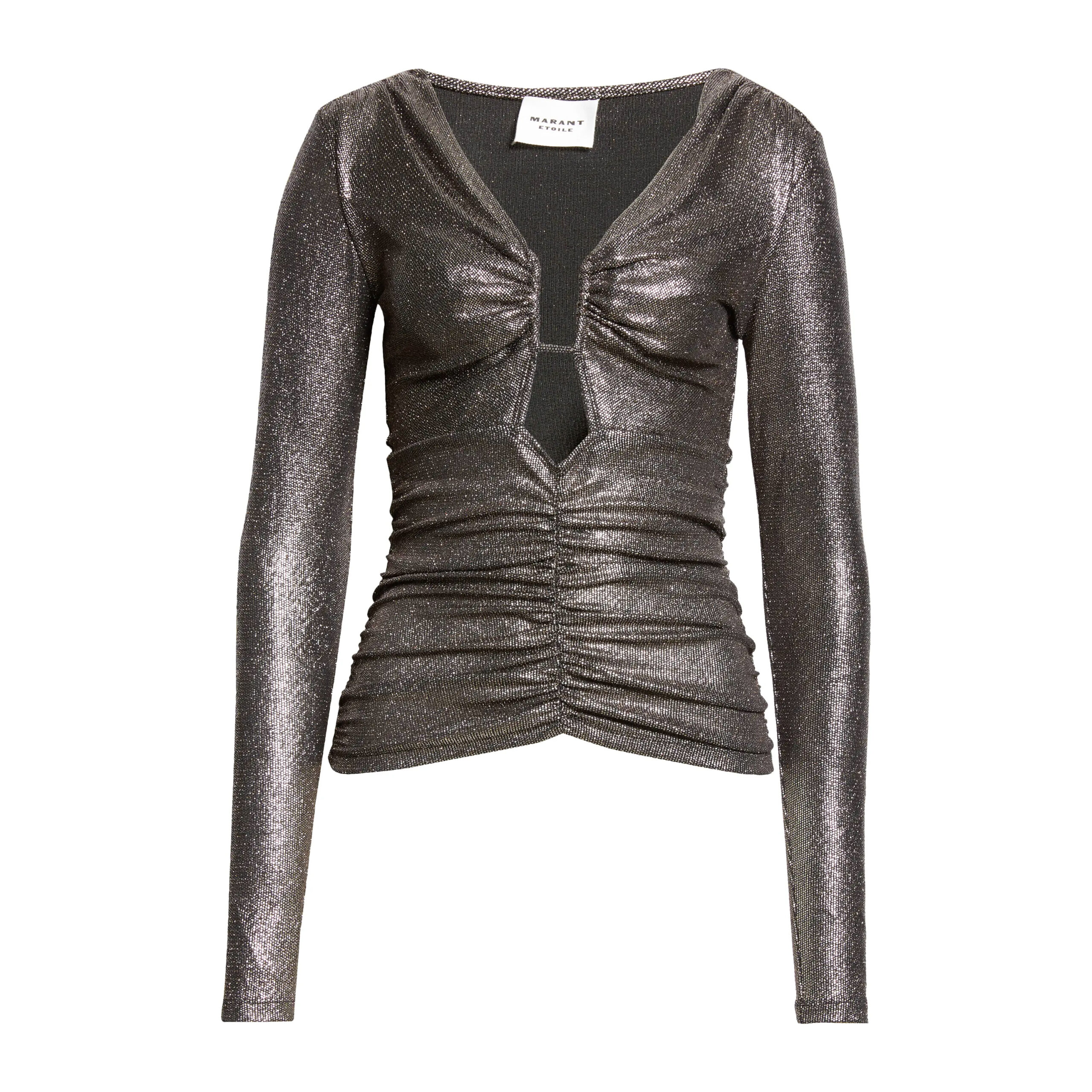 Isabel marant Marant Etoile • Zilveren Top Buffy • 38