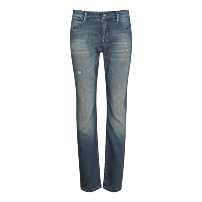 MAC • blauwe California Slim jeans destroy