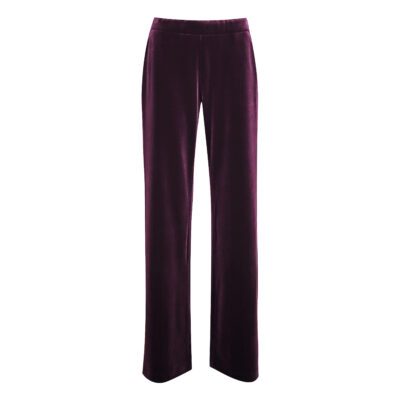 MAC • velvet Chiara broek paars