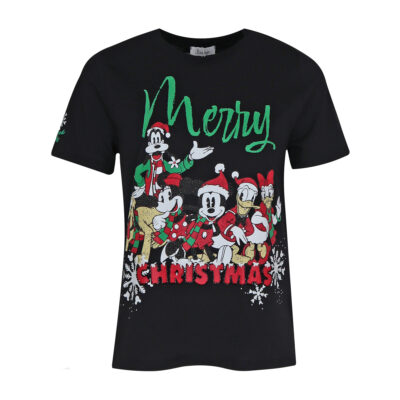 Princess goes Hollywood • zwart t-shirt Merry Christmas