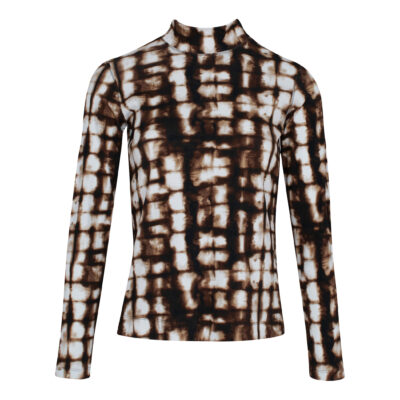 Louis and Mia • bruin batik shirt