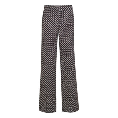 MAC • zwarte Chiara broek ruit