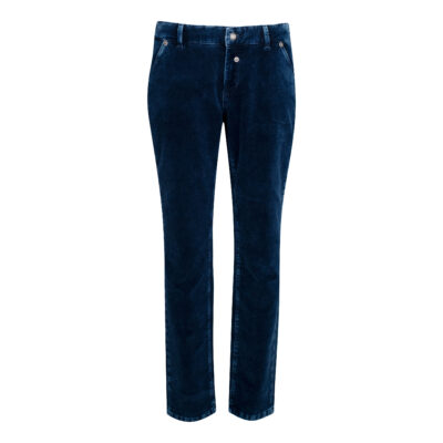 MAC • blauwe Montana chino velvet jeans