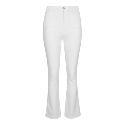 7 for all Mankind • witte HW slim kick jeans