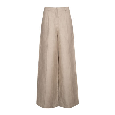 Cambio • wijde pantalon met reliëf
