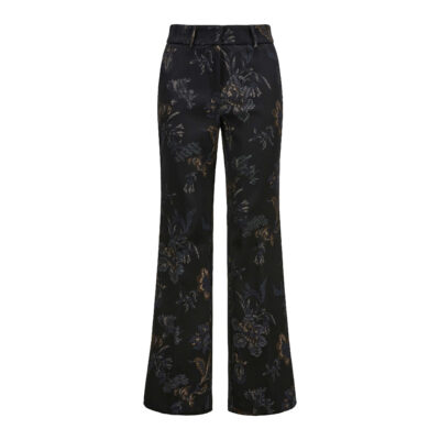 Cambio • zwarte France pantalon bloem