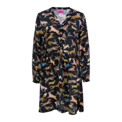 Princess goes Hollywood • zwarte jurk animals