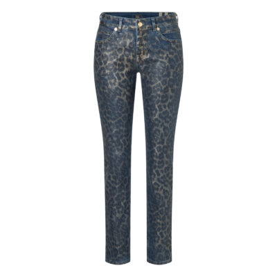 MAC • Rich Slim jeans luipaard coating