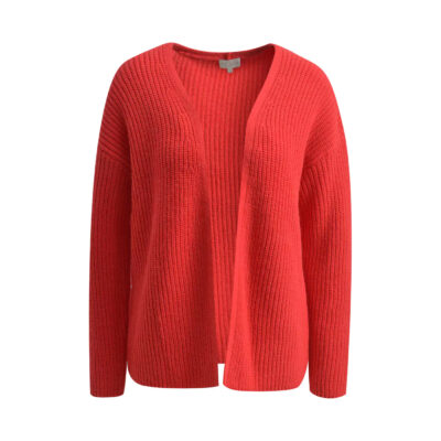 Milano Italy • rood gebreid vest