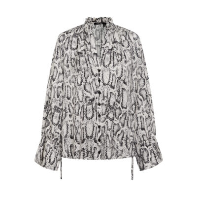Marc Aurel • witte blouse met print