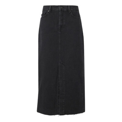 7 for all Mankind • zwarte maxi rok Kellie