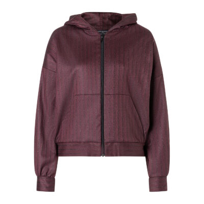 Ana Alcazar • bordeauxrode hoodie