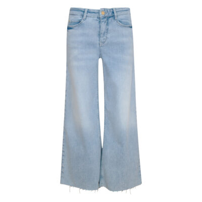 MAC • lichtblauwe Dream Wide cropped jeans