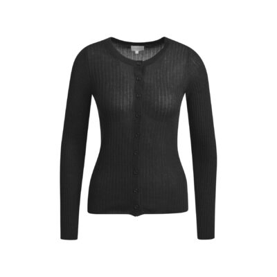 Milano Italy • zwart geribbeld vest