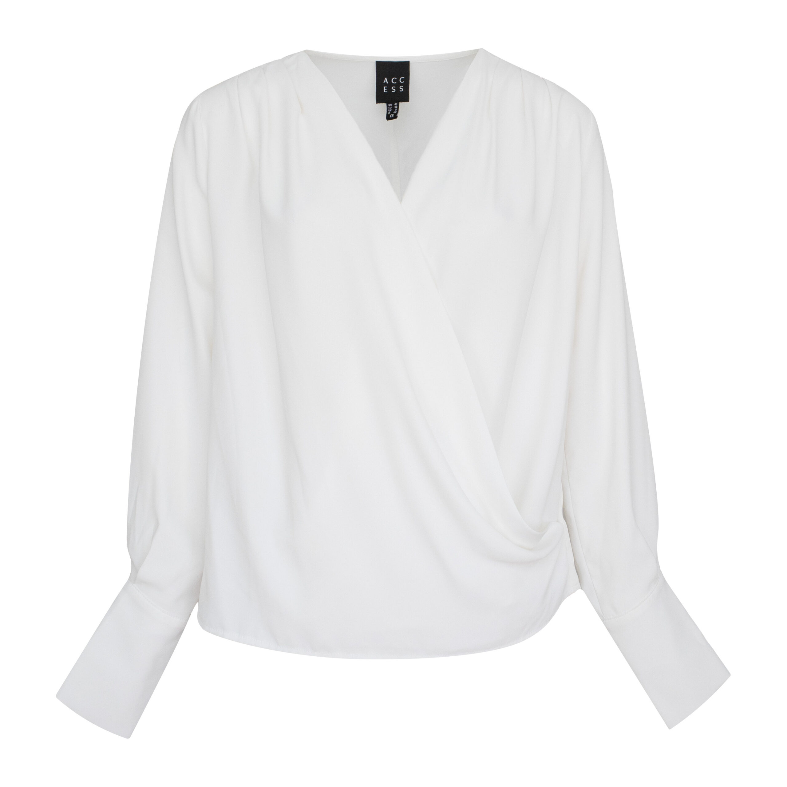 Access Fashion • witte overslag blouse • XS