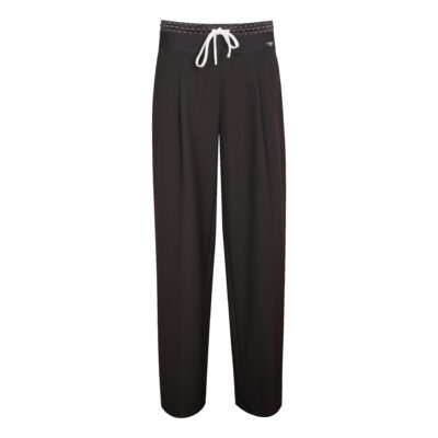 Cambio • donkerbruine Eva double jogg pantalon