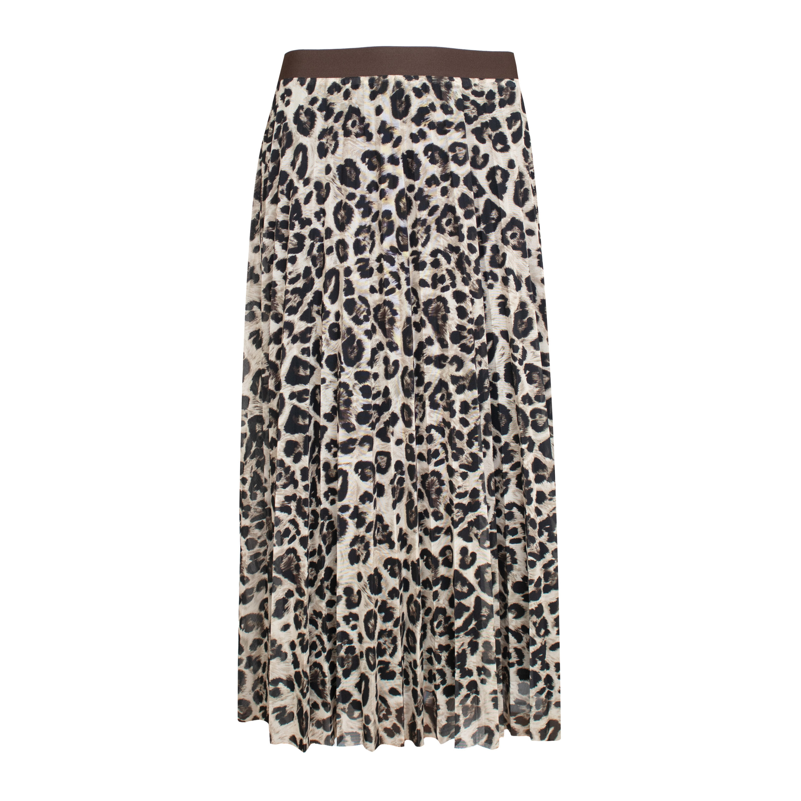 Frogbox • geplooide luipaard rok • 36