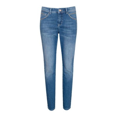 MAC • blauwe Carrie luxury gold jeans
