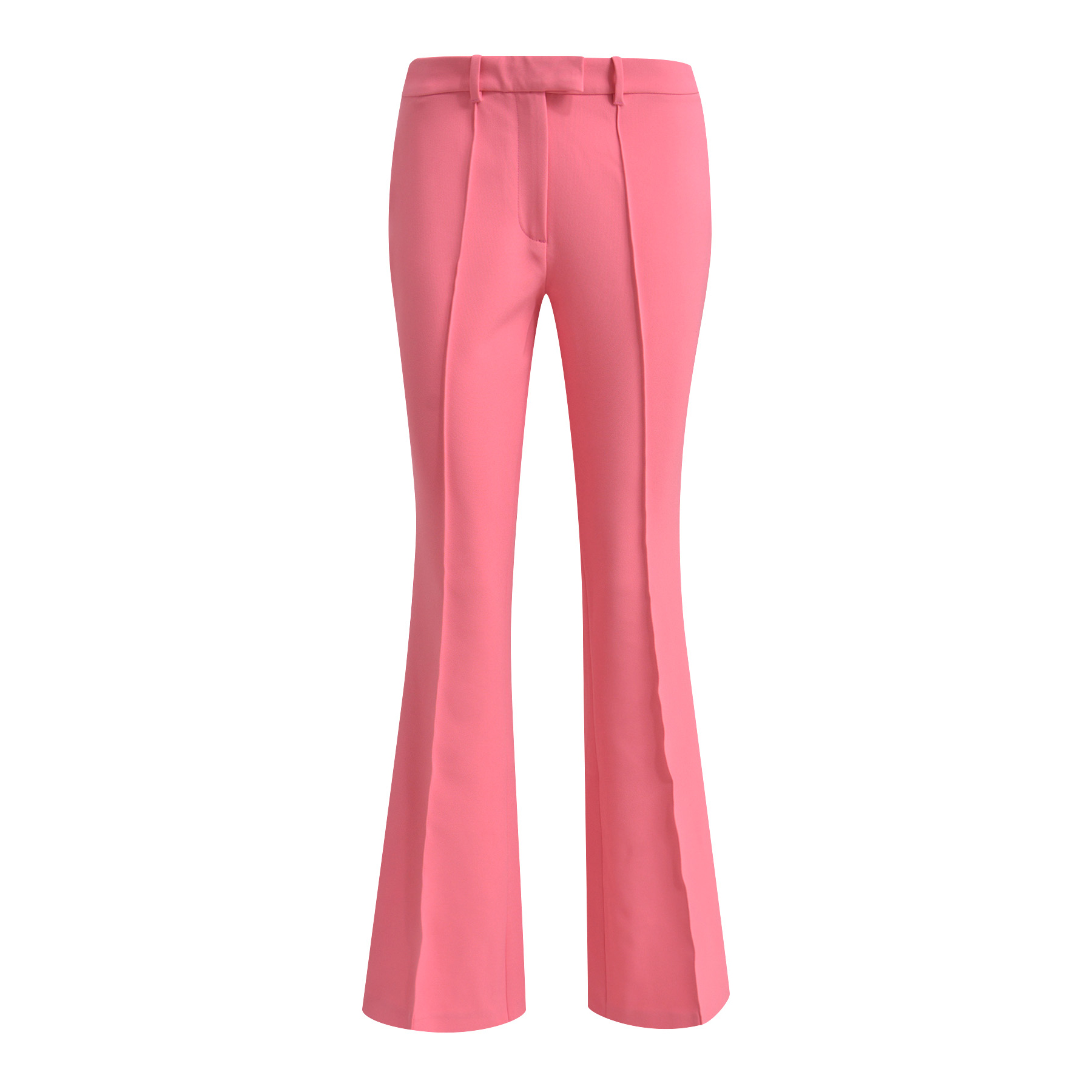 Milano Italy • roze flared pantalon • 36