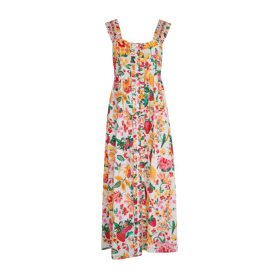 Princess goes Hollywood • lange bloemen jurk