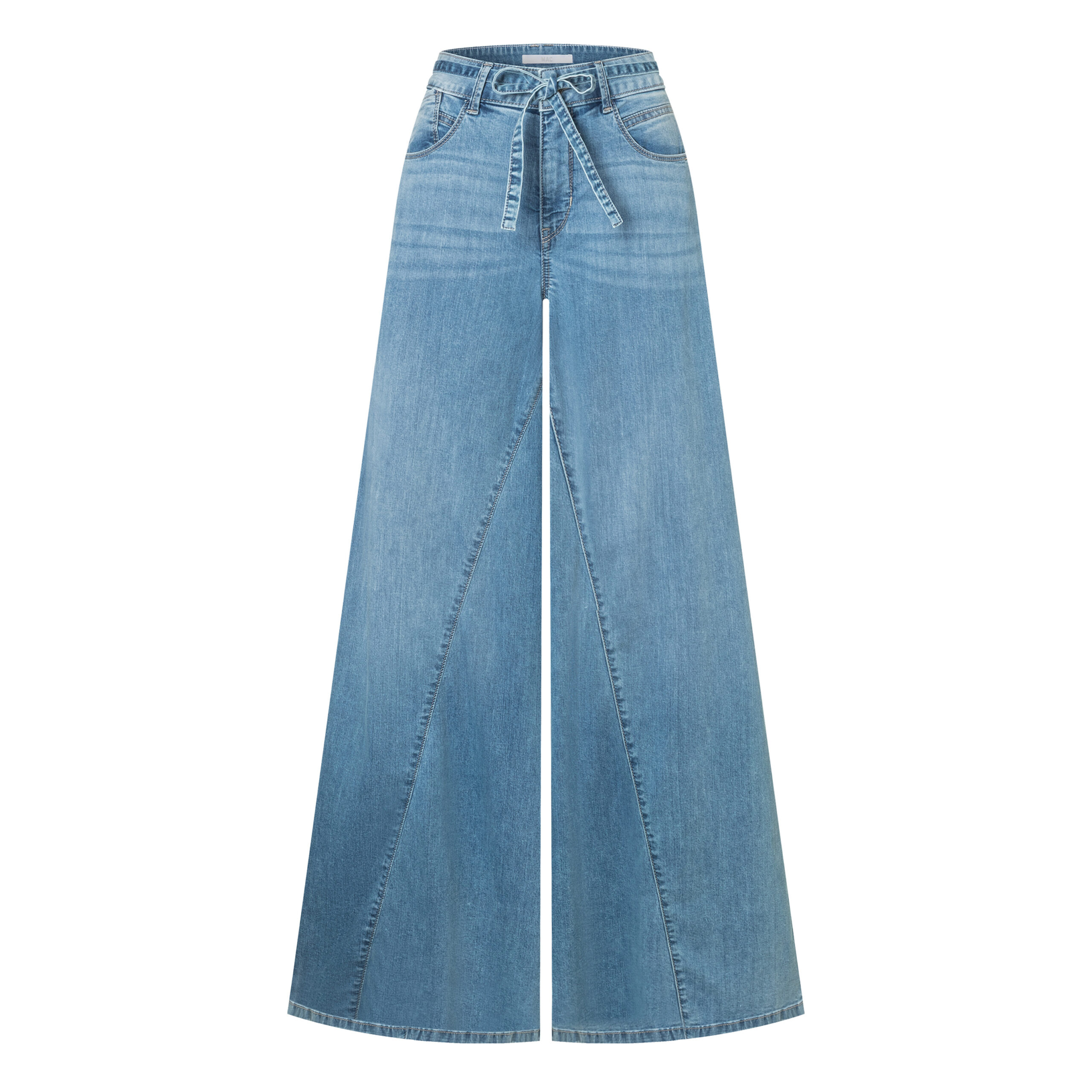 Mac • Lichtblauwe Wide Extreme Jeans • 36