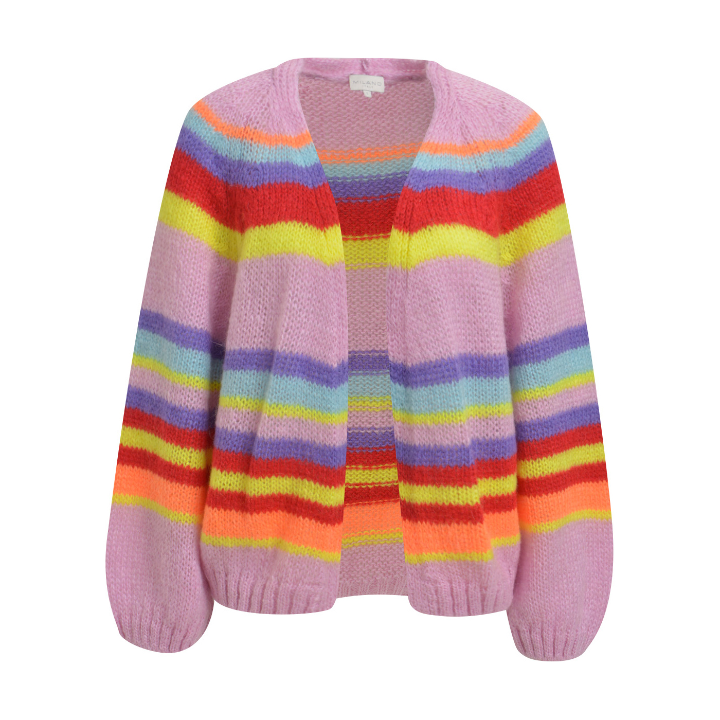 Milano Italy • Gestreept Roze Vest • S